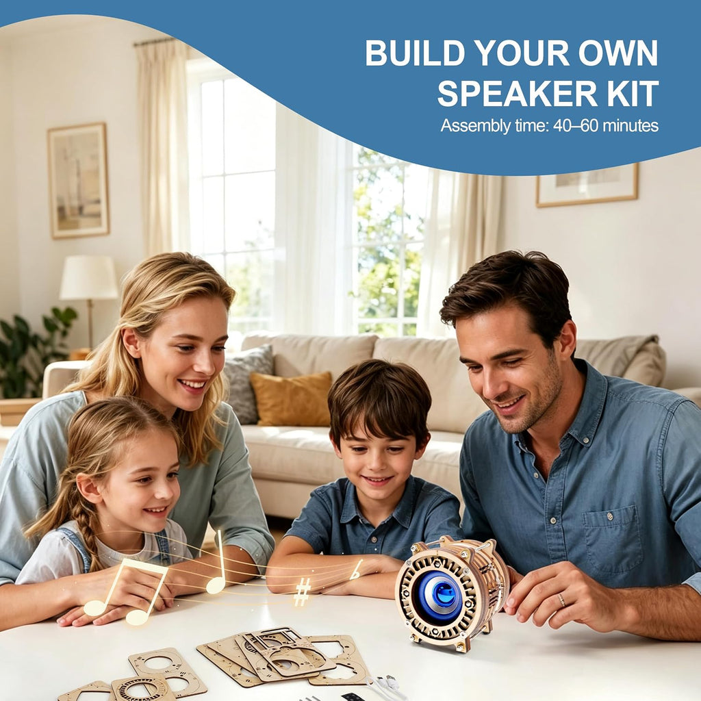 Kit de altavoces Bluetooth DIY, kits de ciencia para niños de 8 a