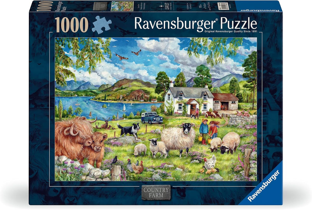 Ravensburger Country Farm - Rompecabezas de 1000 piezas, para adultos