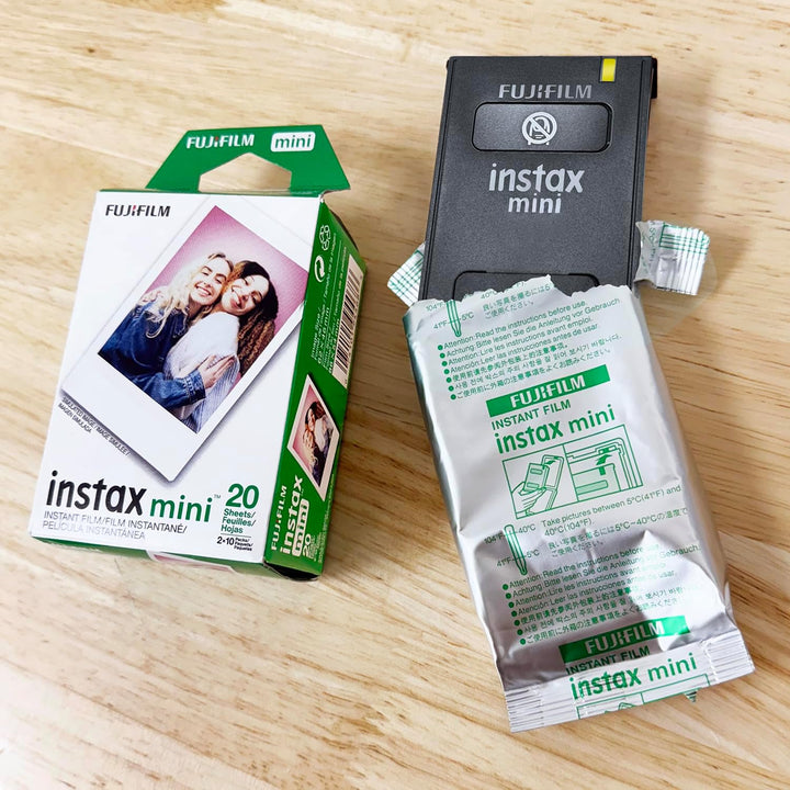Película instantánea Fujifilm INSTAX Mini (Blanca) para cámaras Fuj...