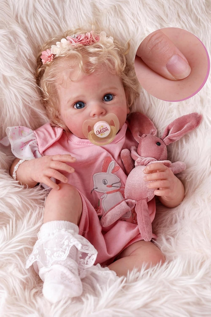 BABESIDE Muñecas de bebé Reborn \u2013 Muñeca realista de cuerpo su...