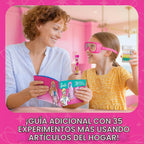 Lámpara Barbie Kit de ciencia química con 50 experimentos para niños de 8 a 12 años