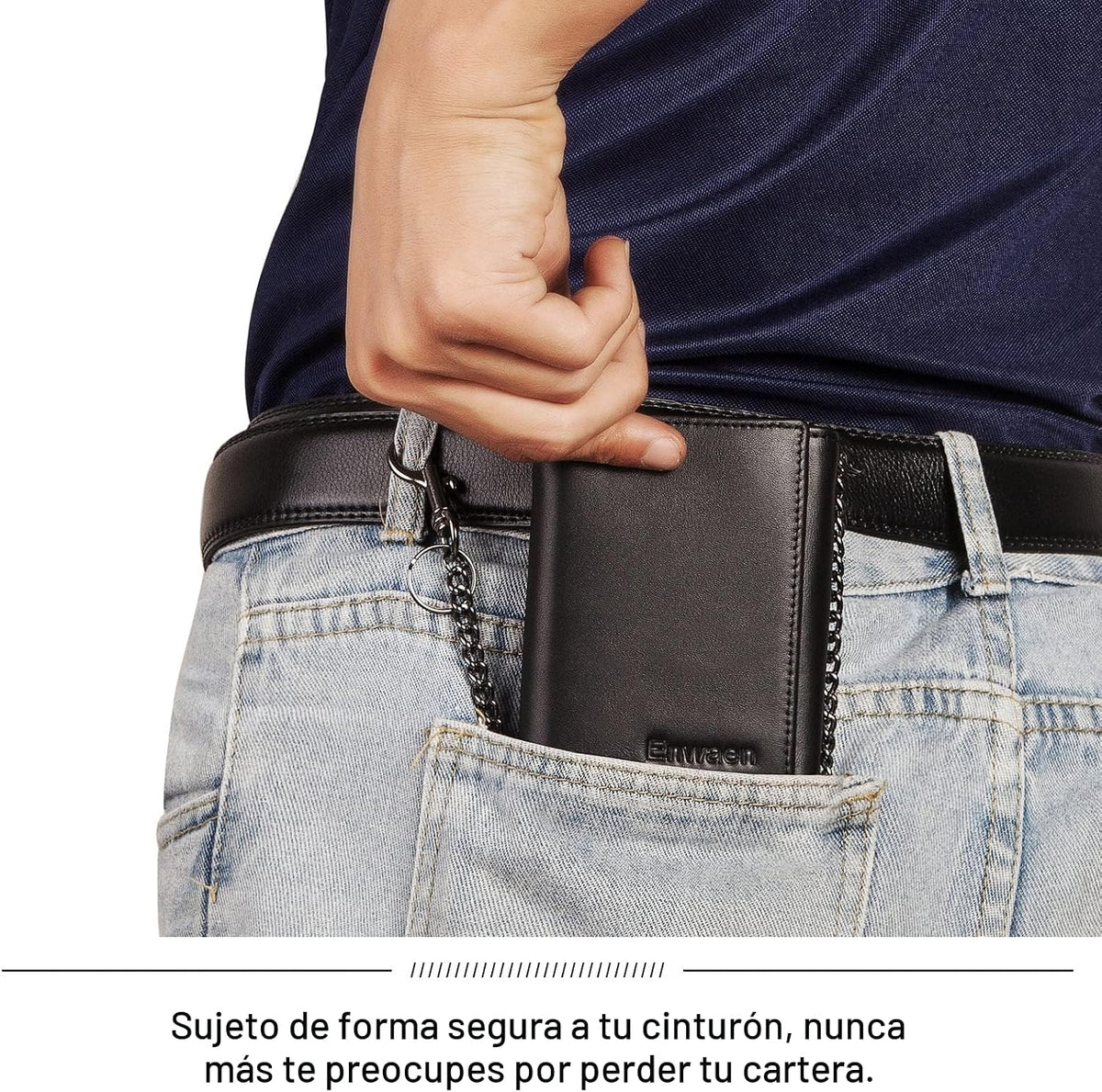 Cartera E01, Negro, Moda