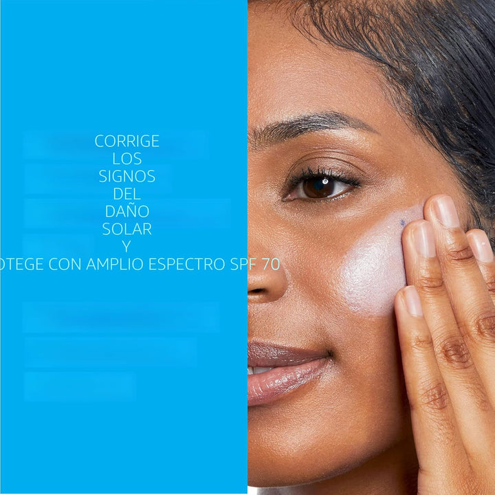 La Roche-Posay Anthelios UV Correct Sunscreen Moisturizer SPF 70, D...