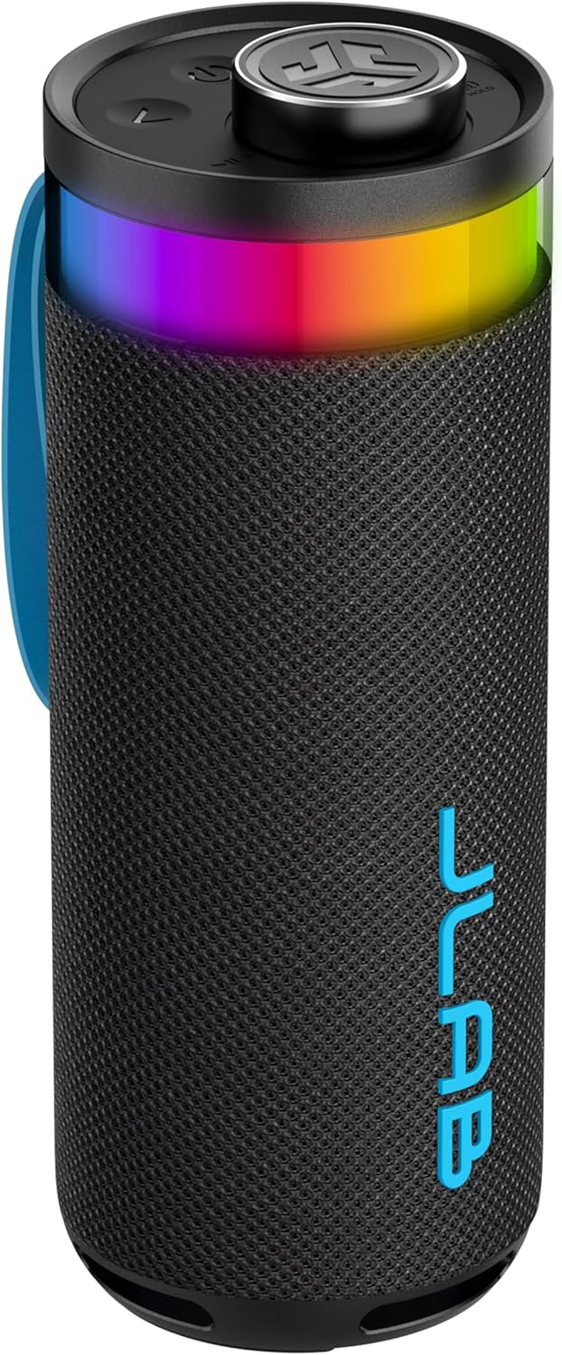JLab Go Party - Altavoz Bluetooth portátil, color negro medianoche,...