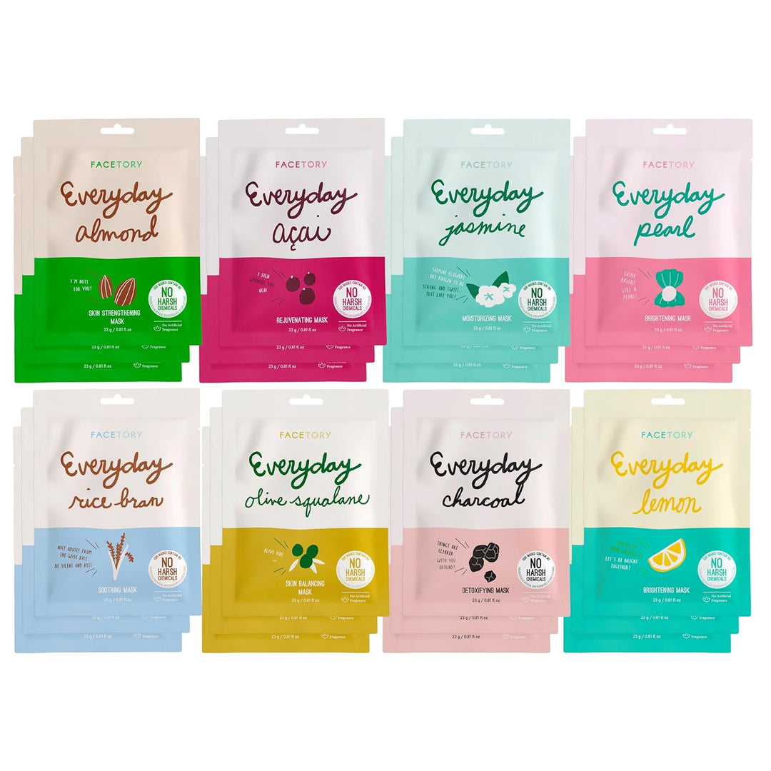 FACETORY K Beauty Mascarilla Facial para el Cuidado de la Piel - CO...