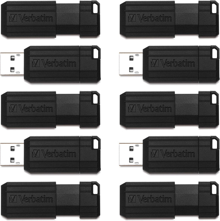 Verbatim Unidad flash USB 2.0 de 32 GB PinStripe retráctil - Busine...