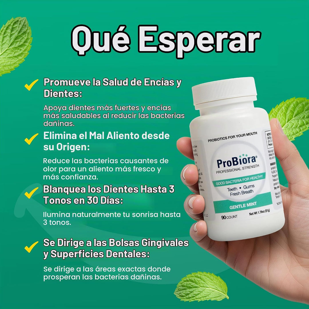 ProBiora ProBiora Probióticos Orales de Fuerza Profesional para Die...