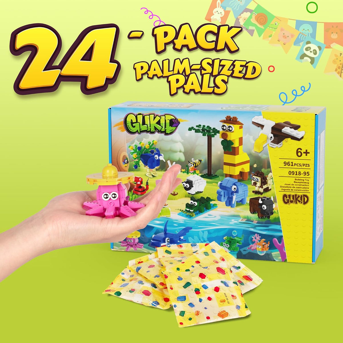 Glikid 24 Paquetes de Regalos de Fiesta para Niños 4-8