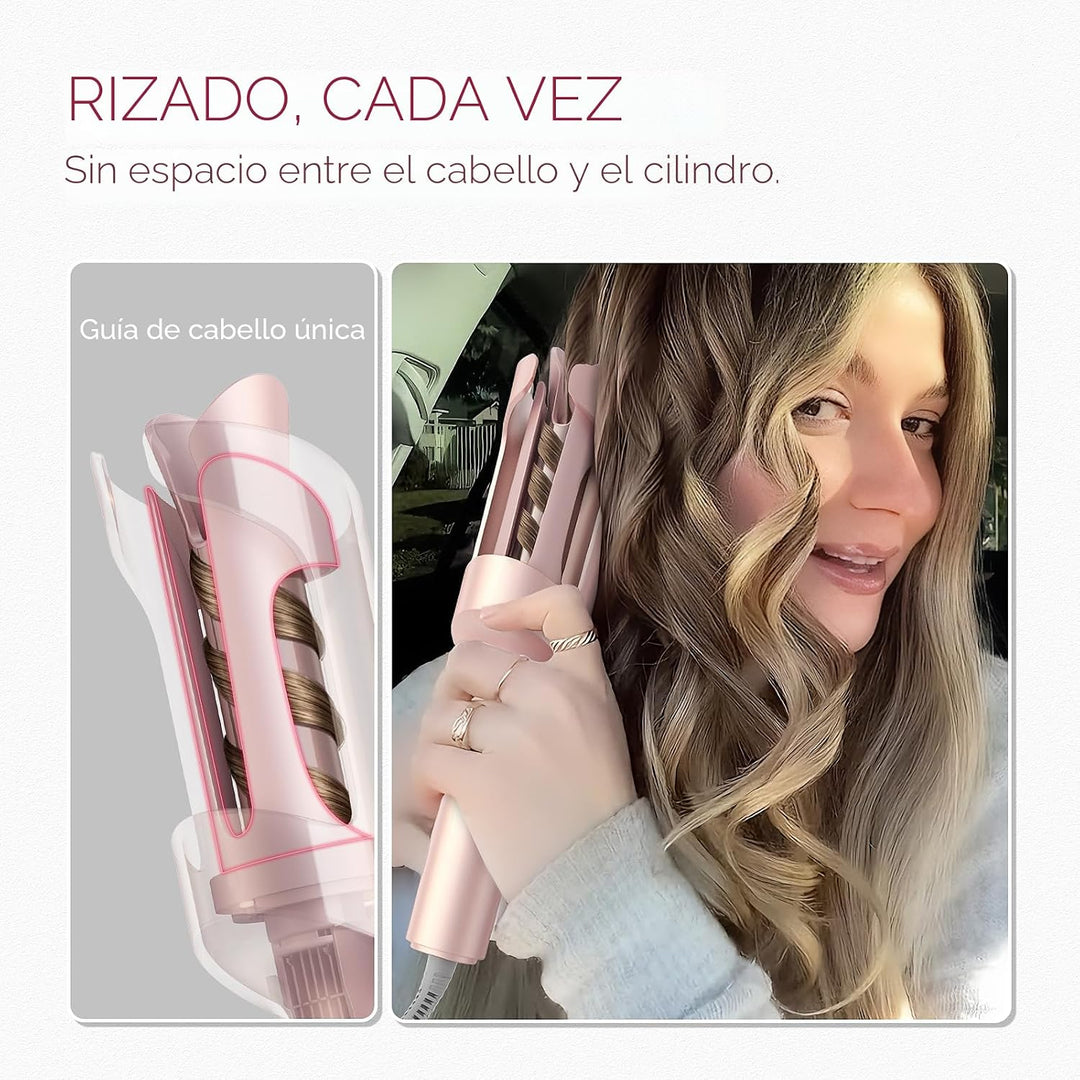 TYMO Rizador Automático Giratorio - TYMO CURLPRO Varilla de Ondas d...