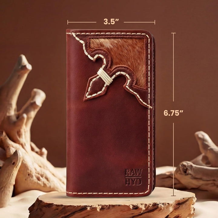 RAW HYD Cartera larga para hombre \u2013 Cartera de vaquero de rode...