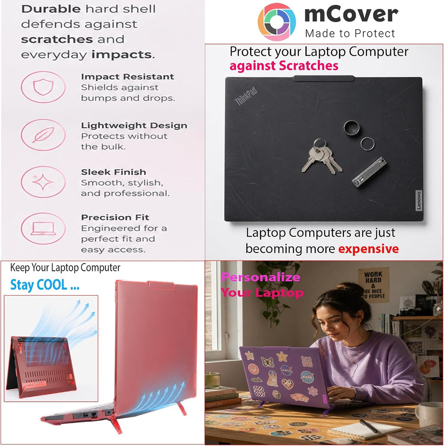 mCover Funda Rígida SOLO Compatible para Lenovo ThinkPad T14 Gen 5\...