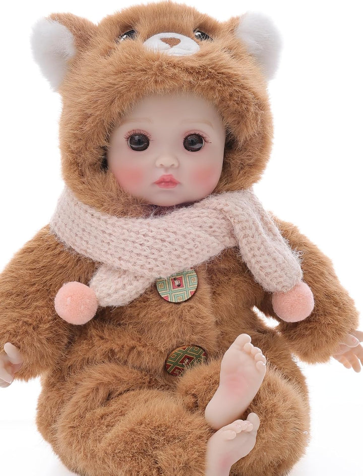 Cloveray Baby Dolls, 15 Inch Realistic Soft Body Baby Doll Real Lif...