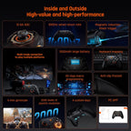 Controlador Inalámbrico Black Shark, BIGBIG Won Gale para PC, Apuntado por Movimiento, Gatillo Hall, 4 Botones Personalizables, Controlador de Juegos Inalámbrico con App para Switch/PC/iOS/Android [windows]