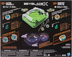 Beyblade X Sneak Attack - Juego de batalla con Beystadium Arena, Rampart Aegis GB y cortador Shinobi LF, 2 juguetes de juego Takara Tomy, 2 lanzadores, a partir de 8 años