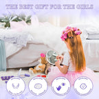 Juegos de maquillaje para niñas - Kit de maquillaje lavable real para niñas