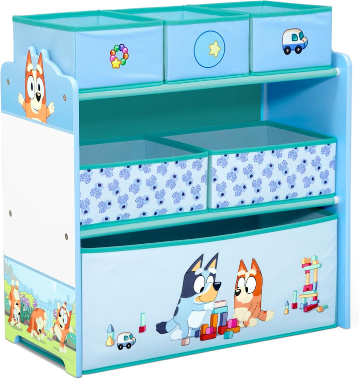 Delta Children - Bluey Design &amp; Store - Organizador de almacena...