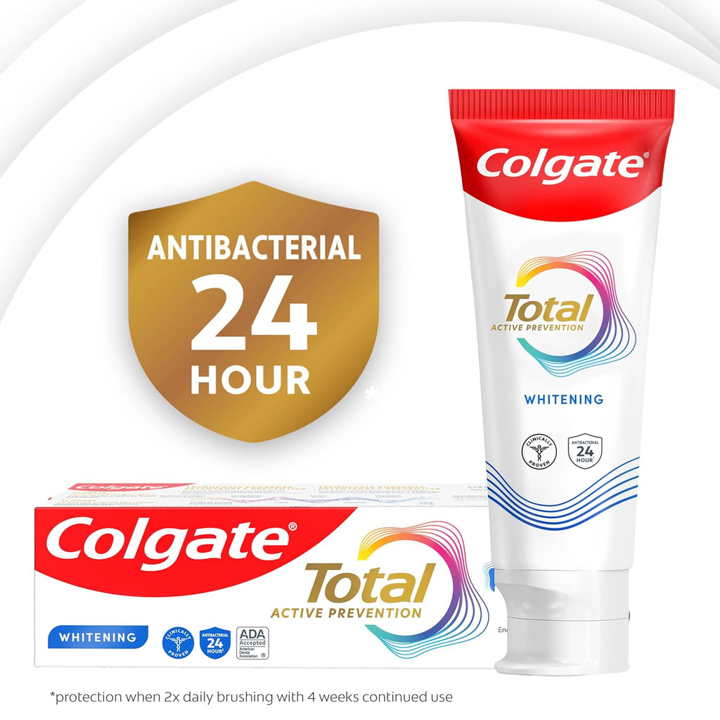 Colgate Total Whitening Pasta de dientes 51 oz paquete de