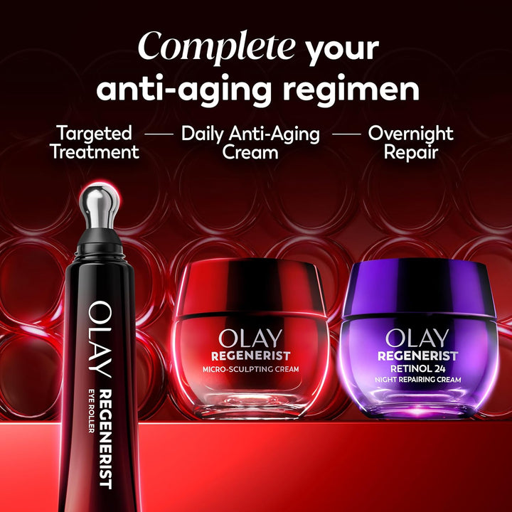 Olay Regenerist - Rodillo de crema para debajo de los ojos, crema a...