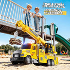 Paquete de 4 camiones de construcción de gran tamaño para niños de
