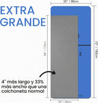 Esterilla de entrenamiento grande – Tapete de ejercicio extra grueso de