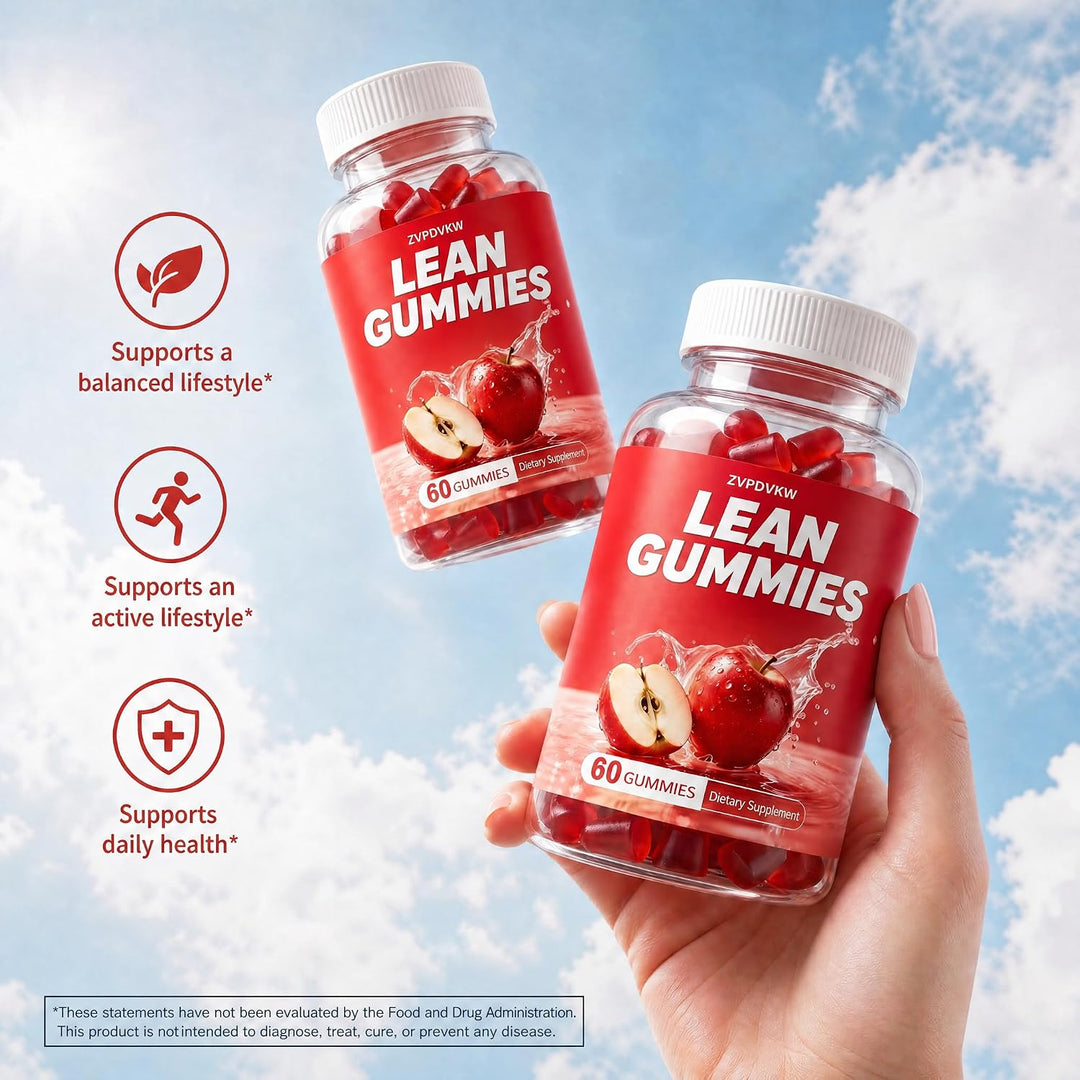 ZVPDVKW Jelly Gomitas magras multivitamínicas, apoyo nutricional di...