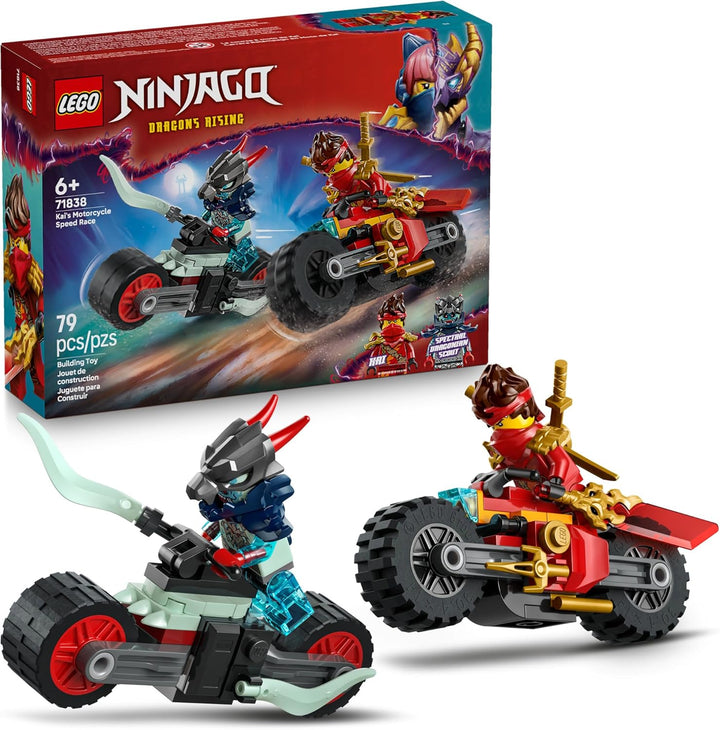 LEGO NINJAGO Motocicleta de Carreras de Velocidad de Kai -