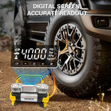 GSPSCN - Inflador digital de neumáticos 12V Compresor de aire portá...