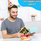 Lenwen - Rompecabezas de alambre de metal, 96 piezas, juegos para adultos