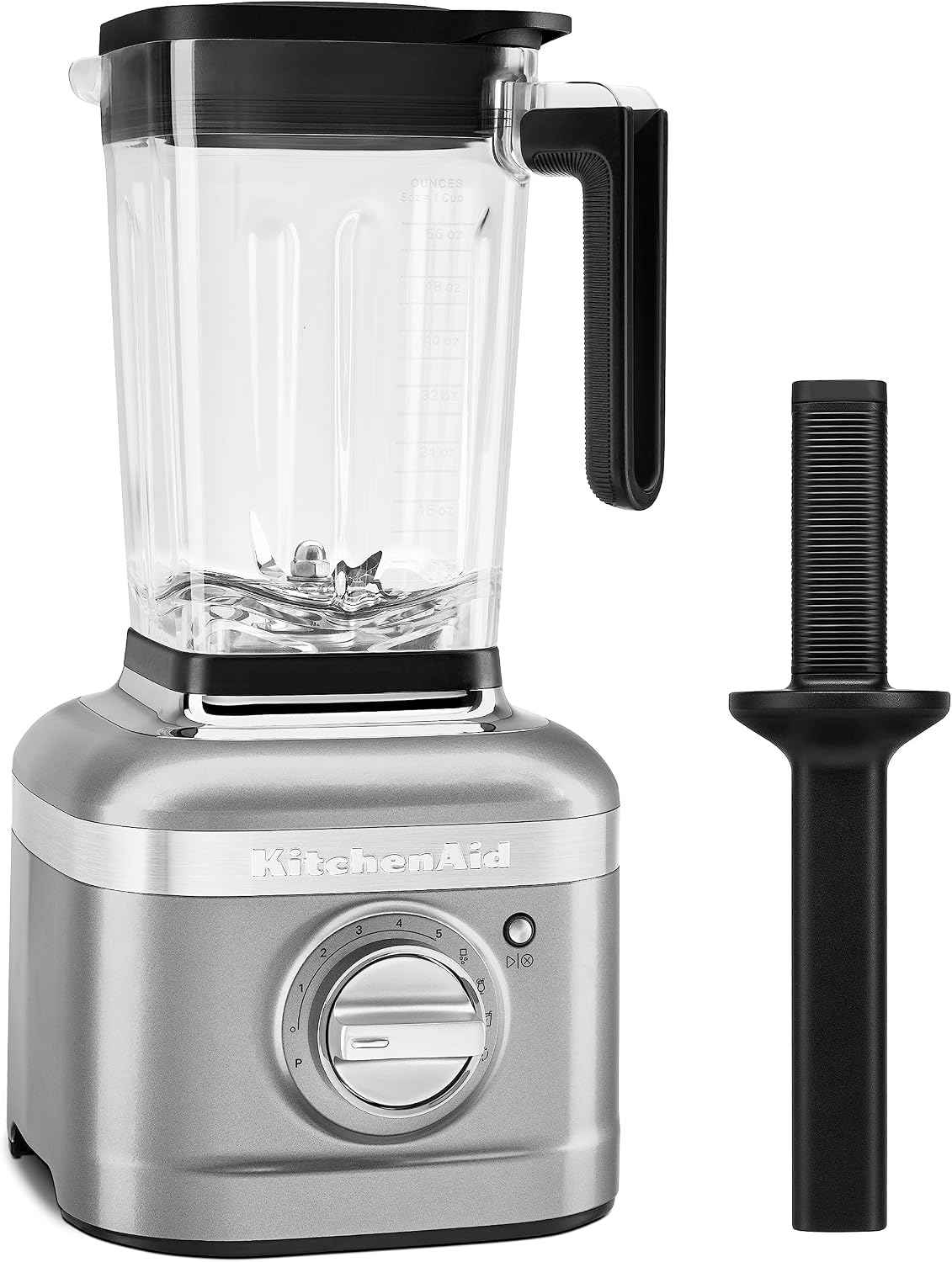 KitchenAid K400 Blender de Velocidad Variable con Tamper, KSB4028, Color Contour Silver