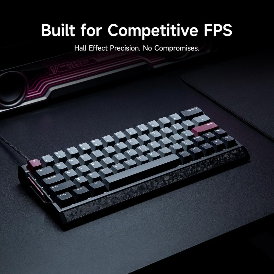 IQUNIX EV63 Hall Effect Gaming Keyboard 60% | Magnetic X Ultra Swit...