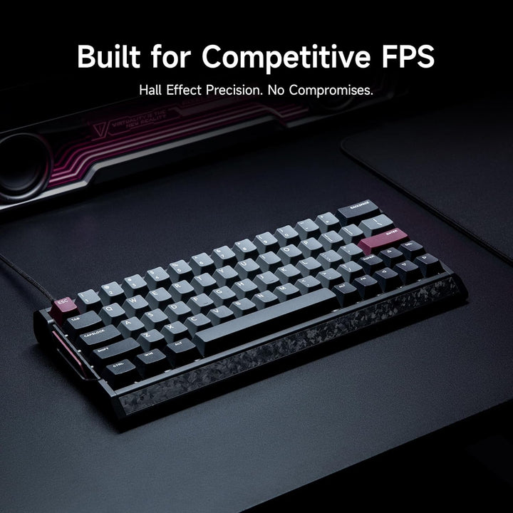IQUNIX EV63 Hall Effect Gaming Keyboard 60% | Magnetic X Ultra Swit...