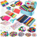 Sundaymot Arts y Crafts Supplies para Kids, 2000+Pcs DIY Craft Kits