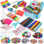Sundaymot Arts y Crafts Supplies para Kids, 2000+Pcs DIY Craft Kits