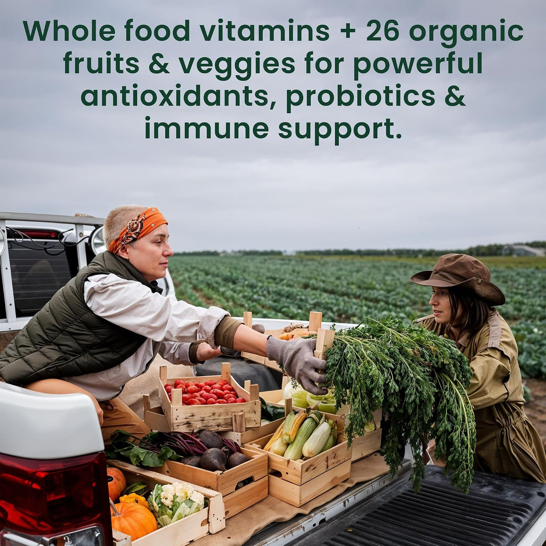OPTIVIDA - Multivitamínico y minerales de alimentos integrales, fru...