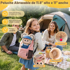 Juguetes interactivos de IA para niños, compañero de IA que habla, juguete de peluche inteligente, juguete de comodidad emocional de 11.8 pulgadas con memoria, no necesita aplicación