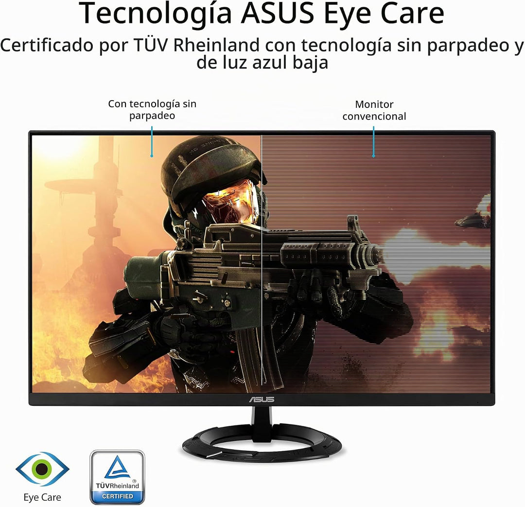 ASUS Monitor para juegos 1080P de 27 pulgadas (VZ279QG1R) - Full HD...
