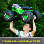 Monster Jam, Camión monstruo oficial Mega Grave Digger todo terreno, más de