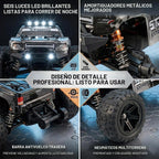 V3 1/14 Coches RC Rápidos 4x4 Offroad impermeable Monster para adultos, 1/14