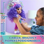 Gabby's Dollhouse Sing & Celebrate - Muñeca Gabby Girl de 13 pulgadas con