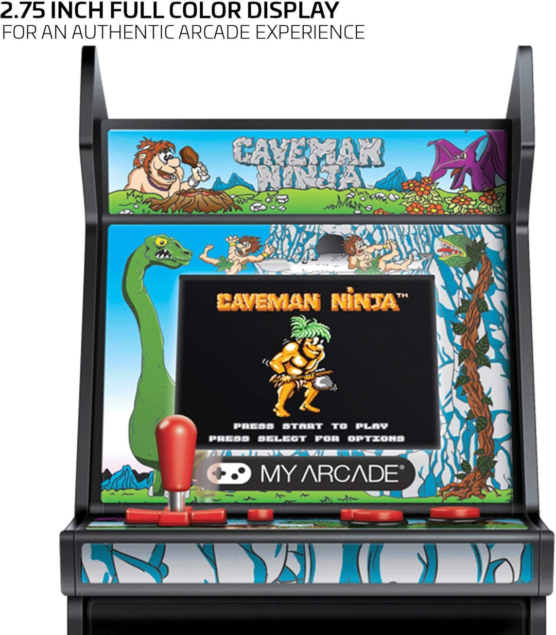 My Arcade Bad Dudes Micro Player - Portable Game, 6.75 Inch Mini Re...