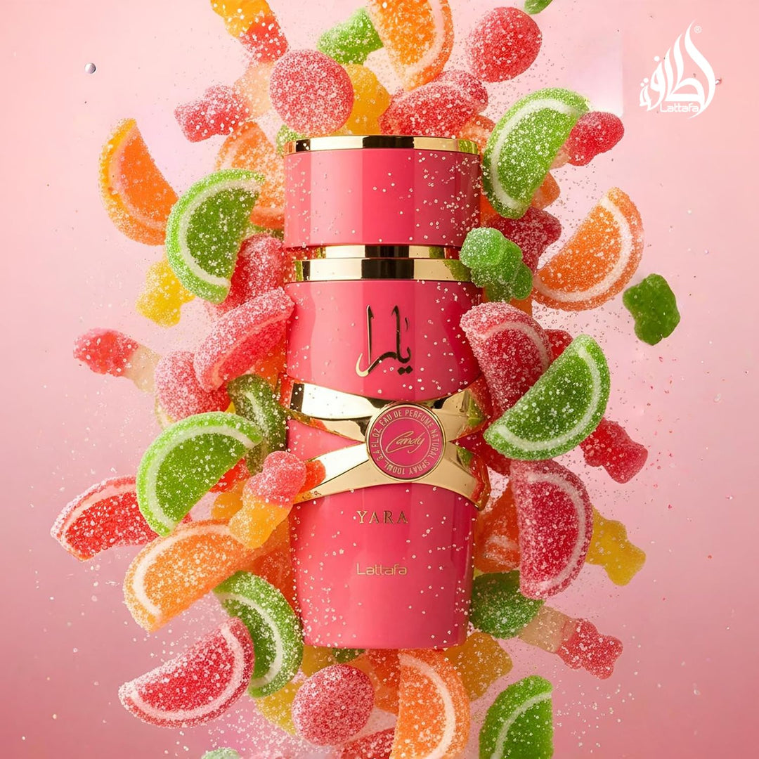Lattafa Yara Candy - Vainilla, Frutal, Cítrico, Floral - Eau de Par...