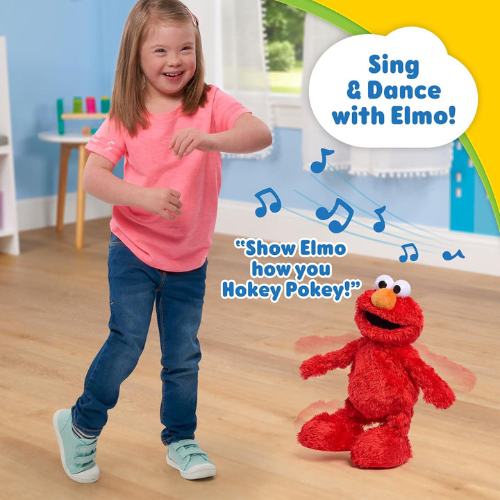 Sesame Street Hokey Pokey Elmo 14 Peluche Interactivo