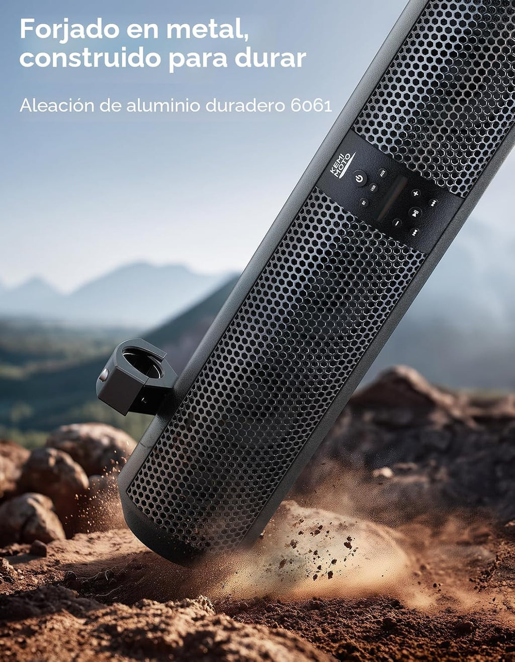 KEMIMOTO - Barra de sonido UTV ATV de 28 pulgadas con 6 altavoces y 4