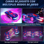 Coche de acrobacias RC con detección de gestos, auto de control remoto 4WD