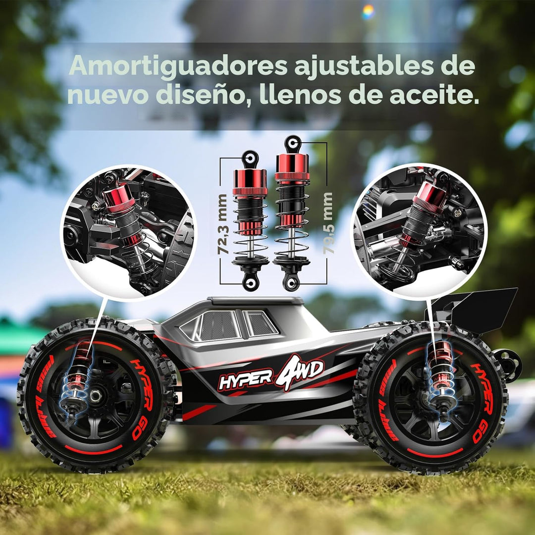 HYPER GO H14BM V3 1\/14 Coches RC Sin Escobillas para Adultos Rápid...