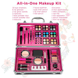 Vokai Kit de maquillaje \u2013 32 sombras de ojos, 6 brillos de lab...