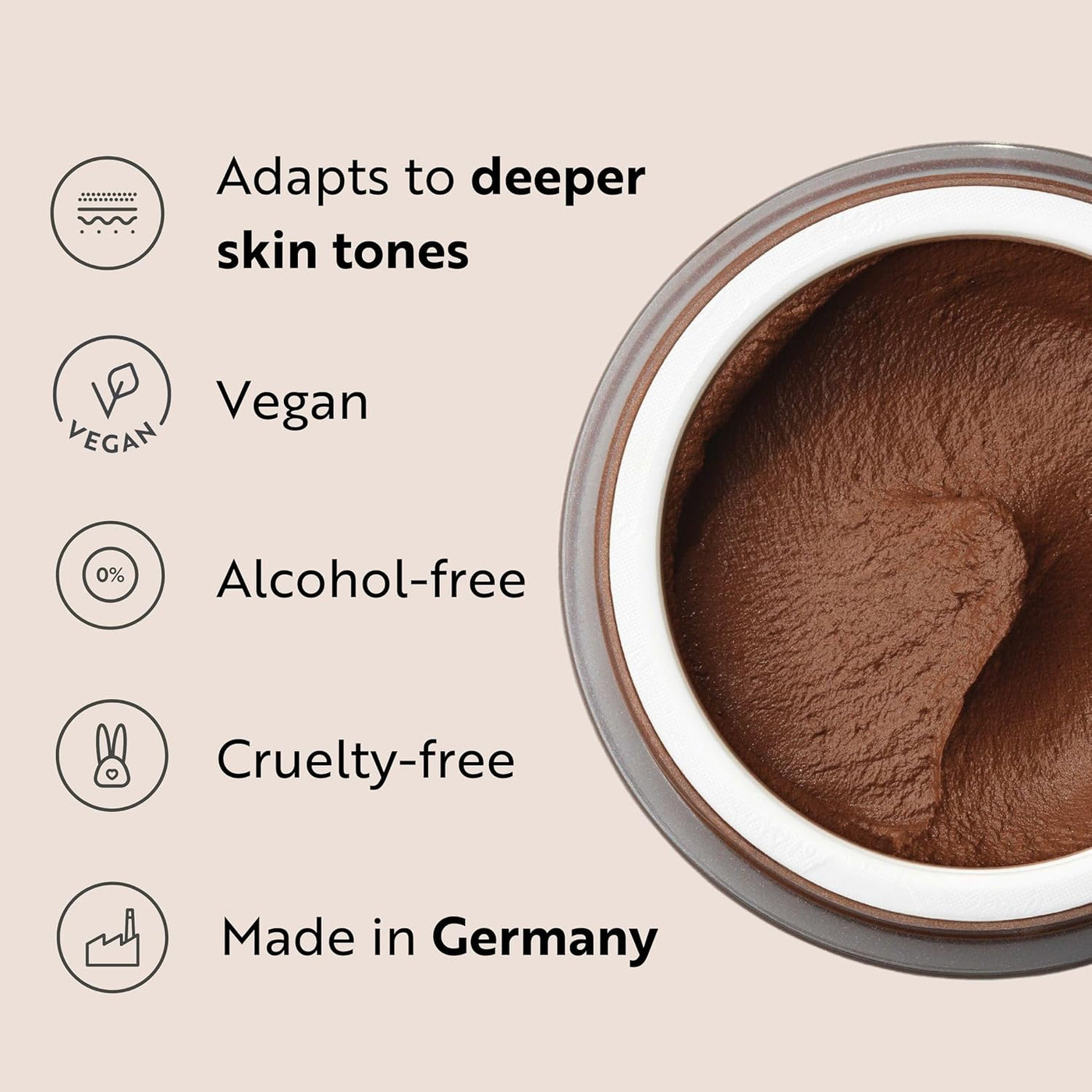 M. Asam Magic Finish Deep Teint - Mousse de Maquillaje (1.01 onzas...