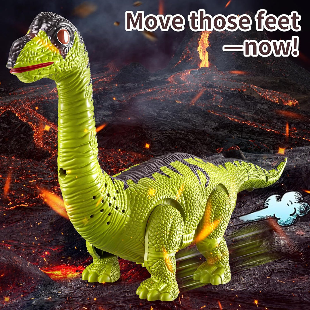 Paquete de 3 juguetes electrónicos de dinosaurios