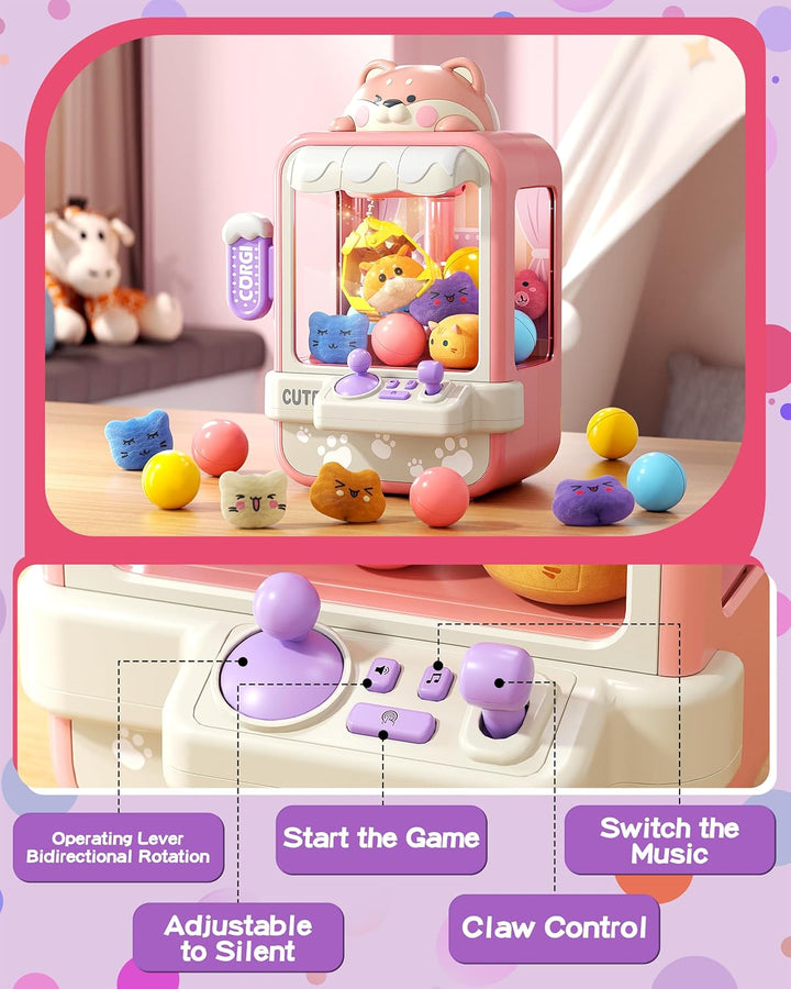 Jovow - Máquina de Garras para Niños, Mini Máquina Expendedora con...