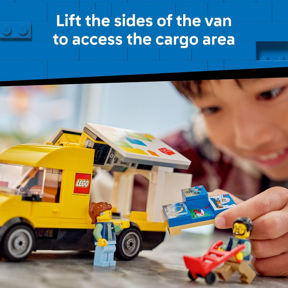 LEGO City The Van Building Toy for Kids - Juego de